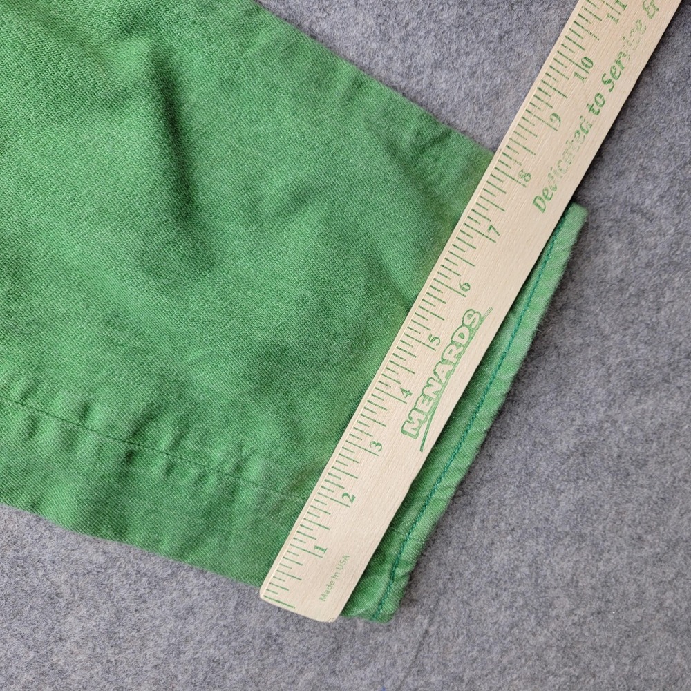 Levis 501 Jeans Mens 34x34 Green Regular Straight Button Fly Denim Pants Casual - Picture 3 of 10